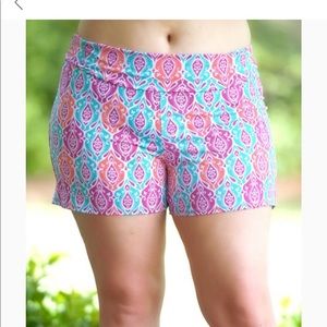 Perfectly Priscilla fold over shorts